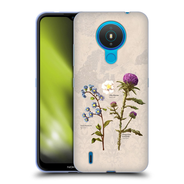 Outlander Graphics Flowers Soft Gel Case for Nokia 1.4