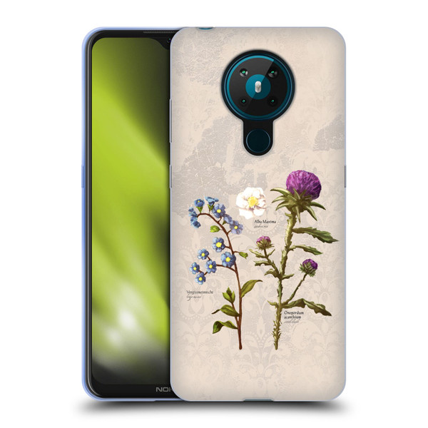 Outlander Graphics Flowers Soft Gel Case for Nokia 5.3