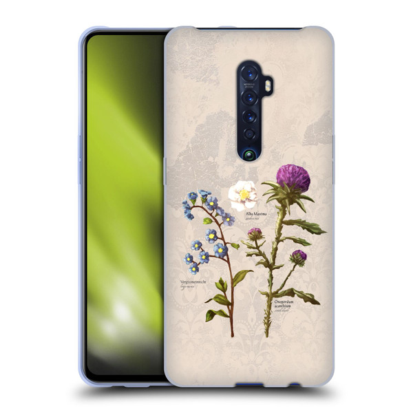 Outlander Graphics Flowers Soft Gel Case for OPPO Reno 2