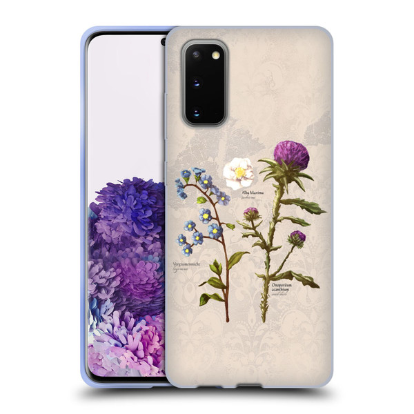 Outlander Graphics Flowers Soft Gel Case for Samsung Galaxy S20 / S20 5G