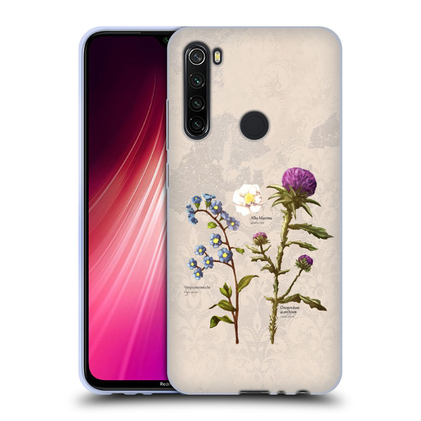 Outlander Graphics Flowers Soft Gel Case for Xiaomi Redmi Note 8T