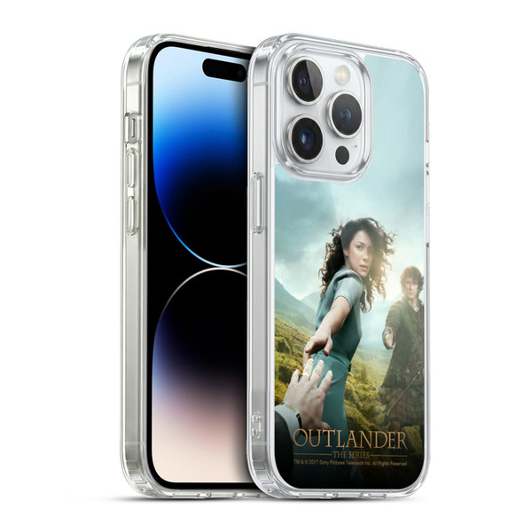 Outlander Key Art Season 1 Poster Soft Gel Case for Apple iPhone 13 Pro & MagSafe