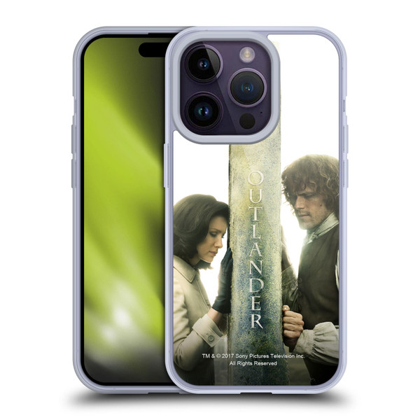 Outlander Key Art Season 3 Poster Soft Gel Case for Apple iPhone 14 Pro