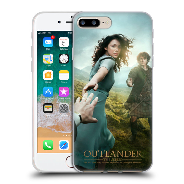 Outlander Key Art Season 1 Poster Soft Gel Case for Apple iPhone 7 Plus / iPhone 8 Plus