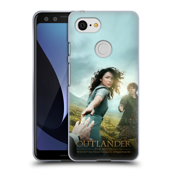 Outlander Key Art Season 1 Poster Soft Gel Case for Google Pixel 3