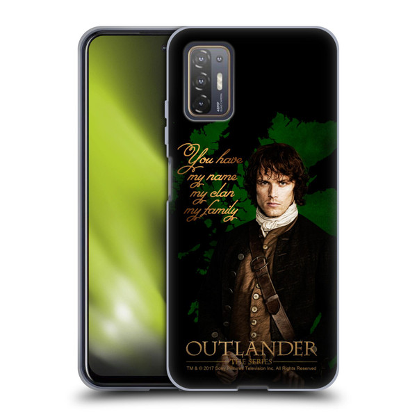Outlander Portraits Jamie Soft Gel Case for HTC Desire 21 Pro 5G