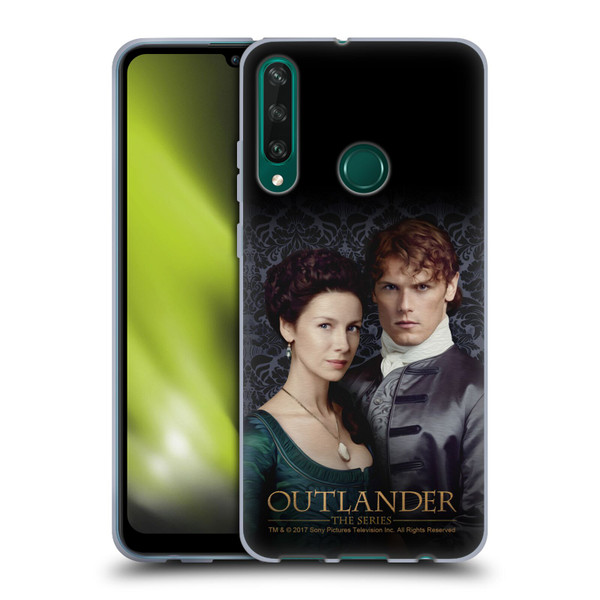 Outlander Portraits Claire & Jamie Soft Gel Case for Huawei Y6p