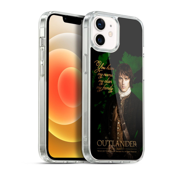 Outlander Portraits Jamie Soft Gel Case for Apple iPhone 12 / iPhone 12 Pro & MagSafe