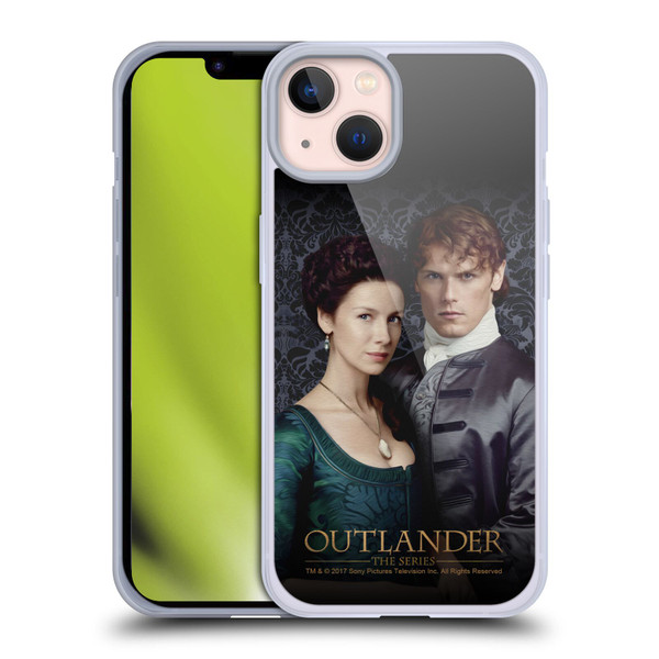 Outlander Portraits Claire & Jamie Soft Gel Case for Apple iPhone 13