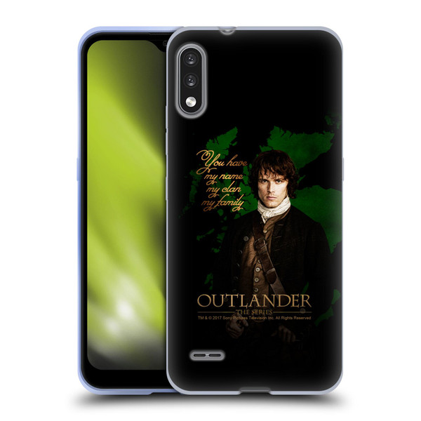 Outlander Portraits Jamie Soft Gel Case for LG K22