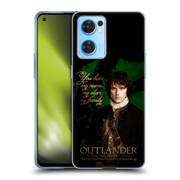 Outlander Portraits Jamie Soft Gel Case for OPPO Reno7 5G / Find X5 Lite