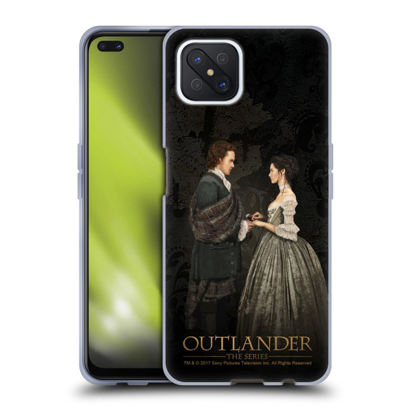 Outlander Portraits Claire & Jamie Painting Soft Gel Case for OPPO Reno4 Z 5G