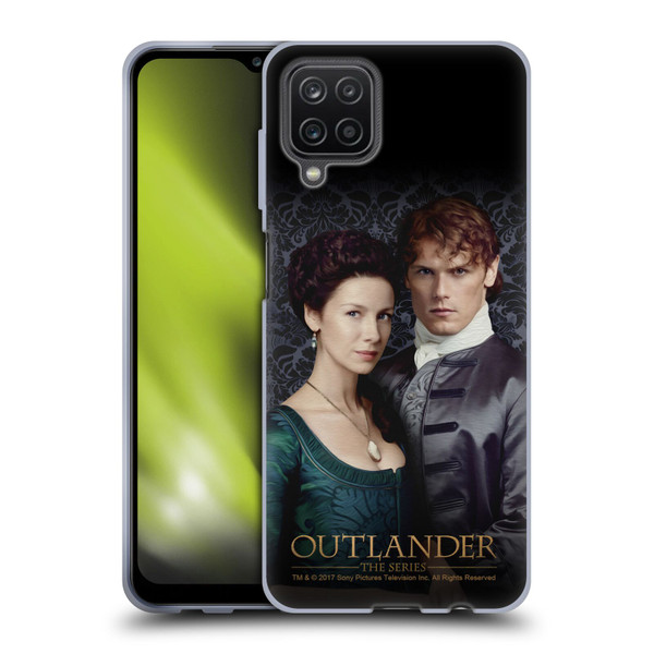 Outlander Portraits Claire & Jamie Soft Gel Case for Samsung Galaxy A12 (2020)