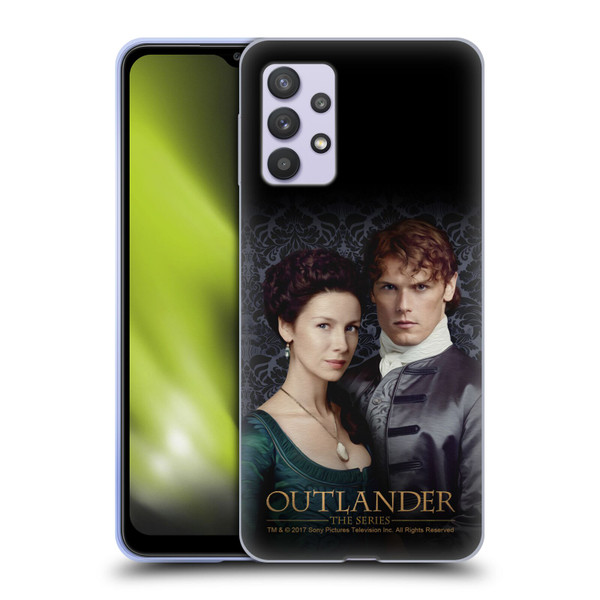 Outlander Portraits Claire & Jamie Soft Gel Case for Samsung Galaxy A32 5G / M32 5G (2021)
