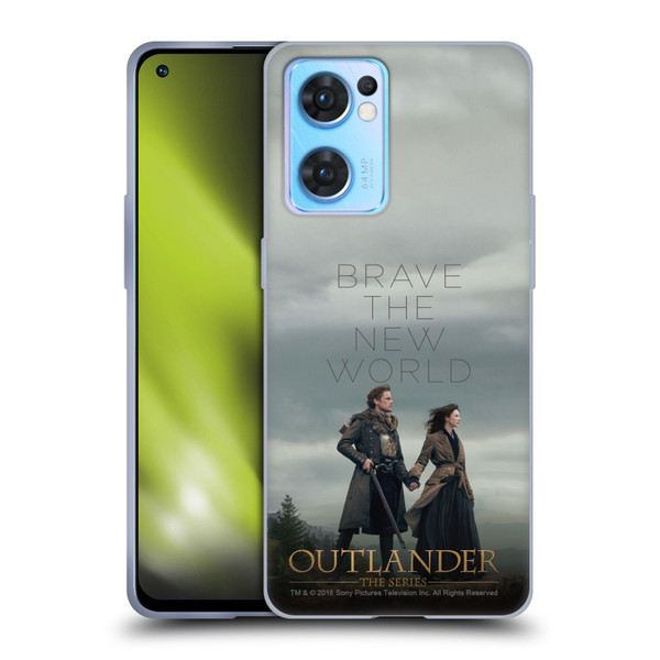 Outlander Season 4 Art Brave The New World Soft Gel Case for OPPO Reno7 5G / Find X5 Lite