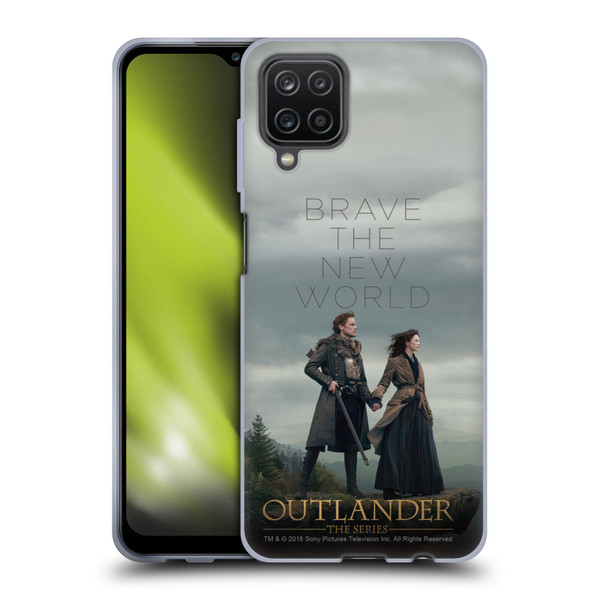 Outlander Season 4 Art Brave The New World Soft Gel Case for Samsung Galaxy A12 (2020)