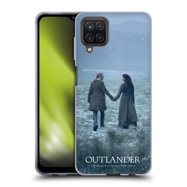 Outlander Season 6 Key Art Jamie And Claire Soft Gel Case for Samsung Galaxy A12 (2020)