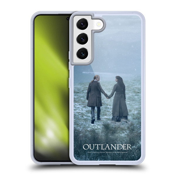 Outlander Season 6 Key Art Jamie And Claire Soft Gel Case for Samsung Galaxy S22 5G