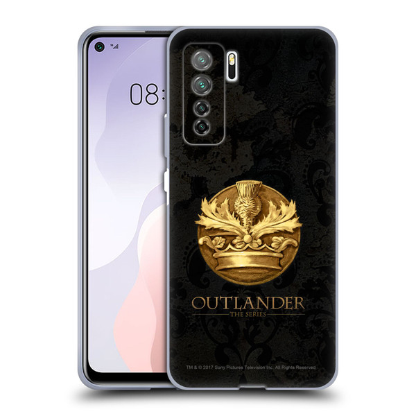 Outlander Seals And Icons Scotland Thistle Soft Gel Case for Huawei Nova 7 SE/P40 Lite 5G
