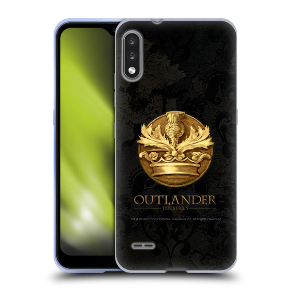 Outlander Seals And Icons Scotland Thistle Soft Gel Case for LG K22