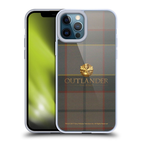 Outlander Tartans Fraser Soft Gel Case for Apple iPhone 12 Pro Max