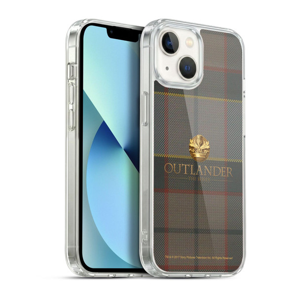 Outlander Tartans Fraser Soft Gel Case for Apple iPhone 13