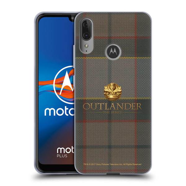 Outlander Tartans Fraser Soft Gel Case for Motorola Moto E6 Plus