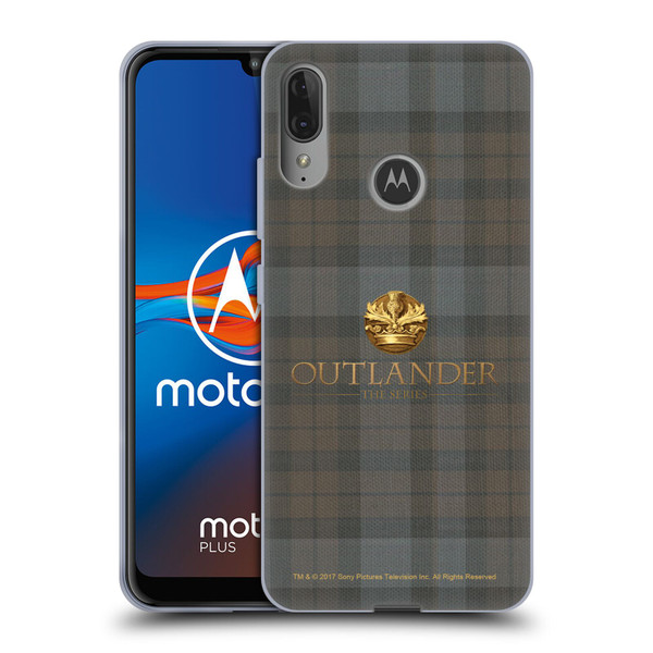 Outlander Tartans Plaid Soft Gel Case for Motorola Moto E6 Plus