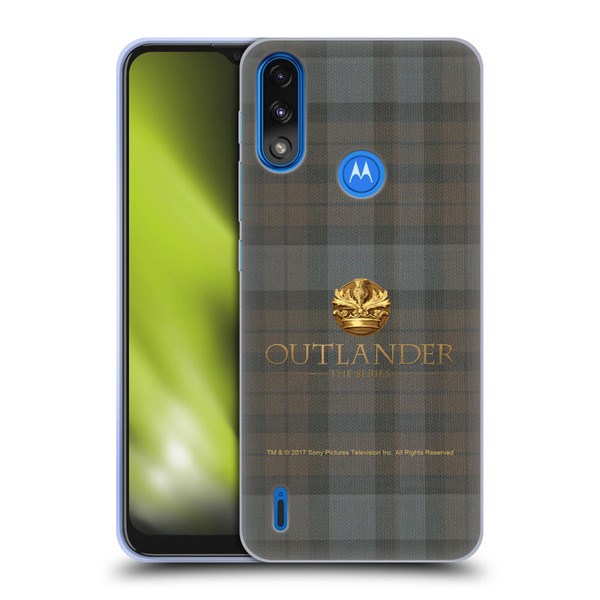 Outlander Tartans Plaid Soft Gel Case for Motorola Moto E7 Power / Moto E7i Power
