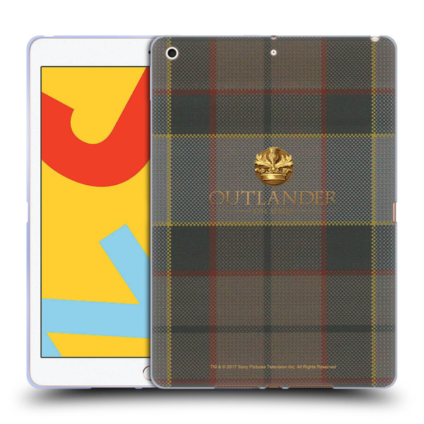 Outlander Tartans Fraser Soft Gel Case for Apple iPad 10.2 2019/2020/2021