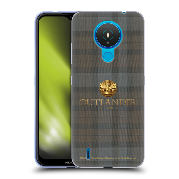 Outlander Tartans Plaid Soft Gel Case for Nokia 1.4