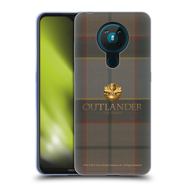 Outlander Tartans Fraser Soft Gel Case for Nokia 5.3