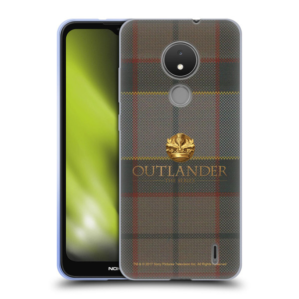 Outlander Tartans Fraser Soft Gel Case for Nokia C21