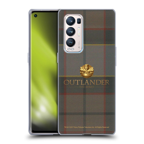 Outlander Tartans Fraser Soft Gel Case for OPPO Find X3 Neo / Reno5 Pro+ 5G