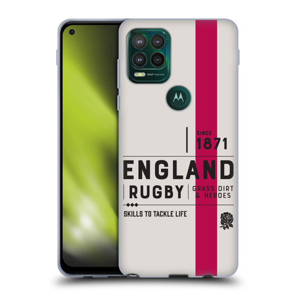England Rugby Union History Since 1871 Soft Gel Case for Motorola Moto G Stylus 5G 2021