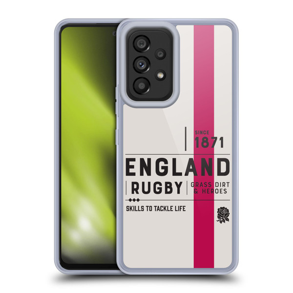 England Rugby Union History Since 1871 Soft Gel Case for Samsung Galaxy A53 5G (2022)