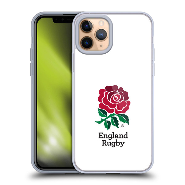 England Rugby Union 2016/17 The Rose Home Kit Soft Gel Case for Apple iPhone 11 Pro