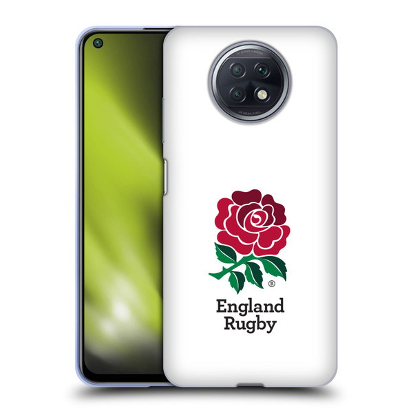 England Rugby Union 2016/17 The Rose Home Kit Soft Gel Case for Xiaomi Redmi Note 9T 5G