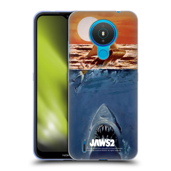 Jaws II Key Art Sailing Poster Soft Gel Case for Nokia 1.4