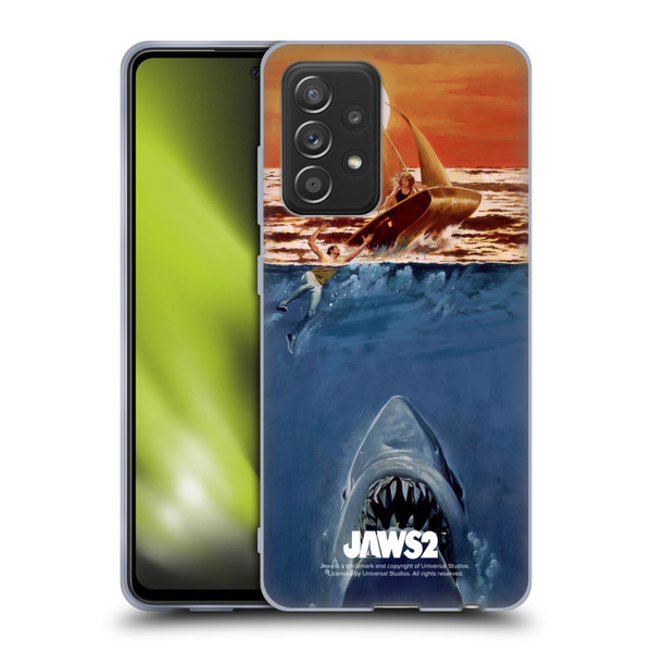 Jaws II Key Art Sailing Poster Soft Gel Case for Samsung Galaxy A52 / A52s / 5G (2021)