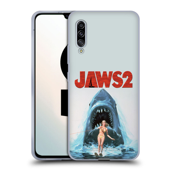 Jaws II Key Art Wakeboarding Poster Soft Gel Case for Samsung Galaxy A90 5G (2019)