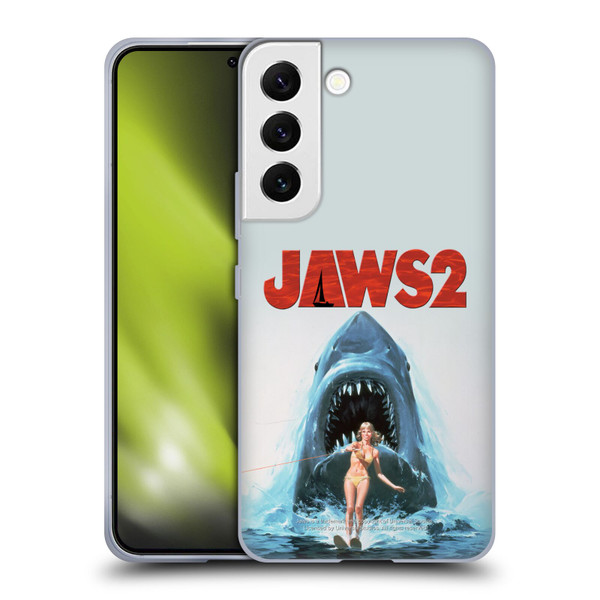 Jaws II Key Art Wakeboarding Poster Soft Gel Case for Samsung Galaxy S22 5G