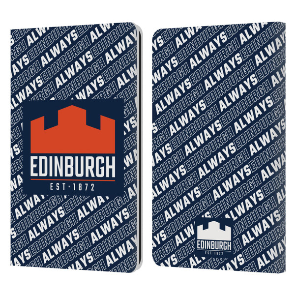 Edinburgh Rugby Graphics Logo Pattern Leather Book Wallet Case Cover For Amazon Kindle Paperwhite 1 / 2 / 3