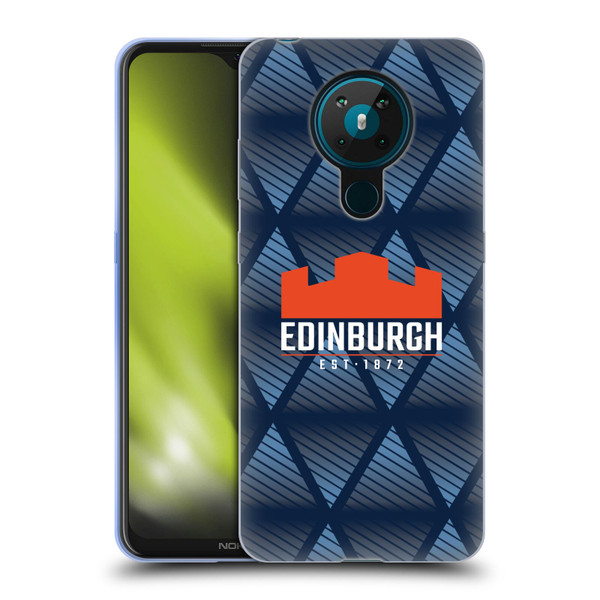 Edinburgh Rugby Graphics Pattern Soft Gel Case for Nokia 5.3