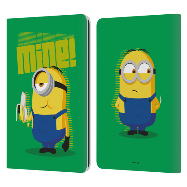 Minions Rise of Gru(2021) 70's Banana Leather Book Wallet Case Cover For Amazon Kindle Paperwhite 1 / 2 / 3