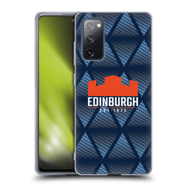 Edinburgh Rugby Graphics Pattern Soft Gel Case for Samsung Galaxy S20 FE / 5G