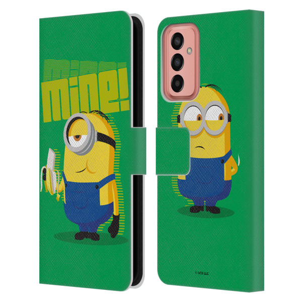 Minions Rise of Gru(2021) 70's Banana Leather Book Wallet Case Cover For Samsung Galaxy M13 (2022)