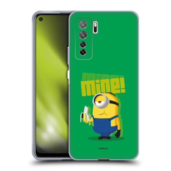 Minions Rise of Gru(2021) 70's Banana Soft Gel Case for Huawei Nova 7 SE/P40 Lite 5G