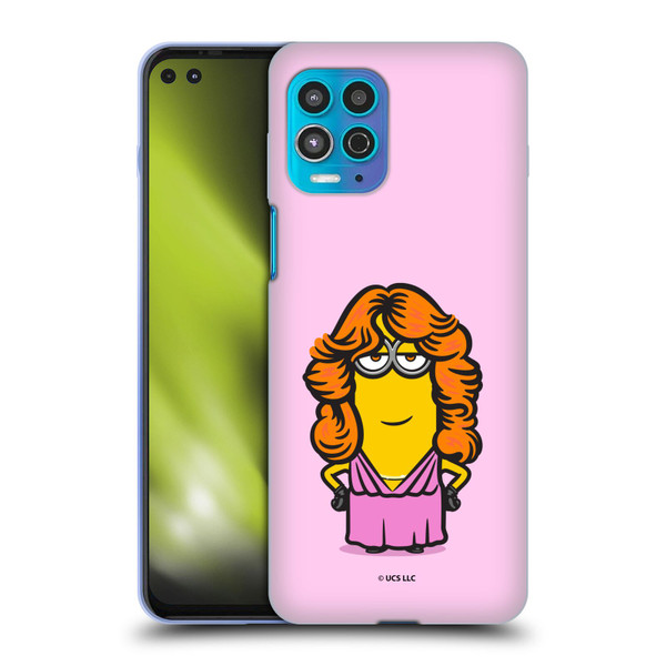 Minions Rise of Gru(2021) 70's Kevin Dress Soft Gel Case for Motorola Moto G100