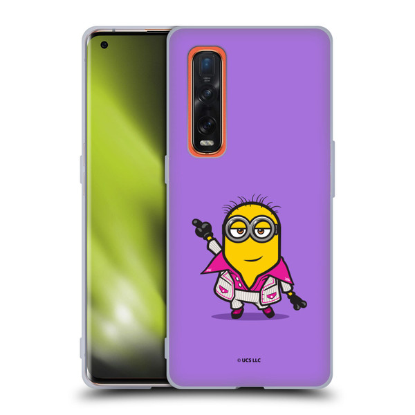Minions Rise of Gru(2021) 70's Phil Soft Gel Case for OPPO Find X2 Pro 5G